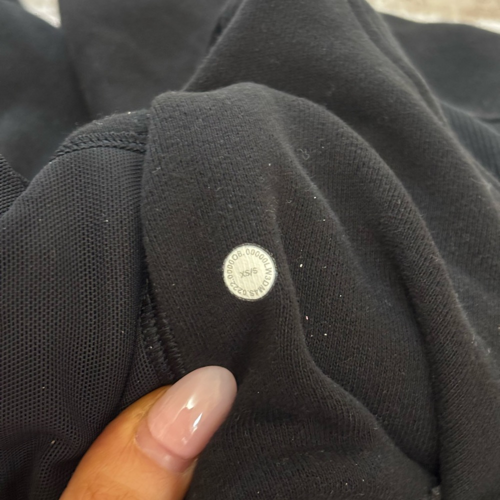 Lululemon Scuba Half Zip Hoodie Black - Picture 5 of 5